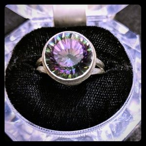 Mystic Topaz ring